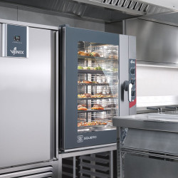 FOUR MIXTE 10 NIVEAUX 600X400 PÂTISSERIE COMMANDE MANUELLE GAMME "SQUERO" 2