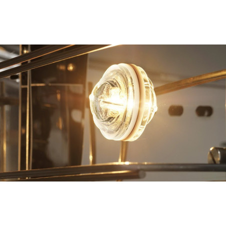 FOUR A AIR PULSÉ  4 NIVEAUX  GN2/3 - COMMANDE MÉCANIQUE + SYSTÉME D'HUMIDIFICATEUR