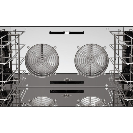 FOUR A AIR PULSE  4 NIVEAUX  600 X 400 - COMMANDE MECANIQUE + SYSTÉME D'HUMIDIFICATEUR