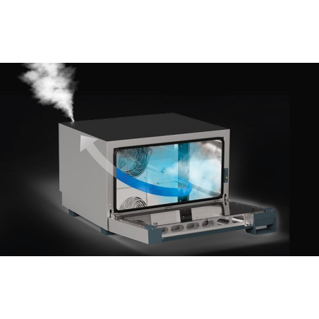 FOUR AIR PULSÉ 4 NIVEAUX 460X340 AVEC COMMANDE ”TACTILE 7 CONTROL ” GAMME VERTEX
