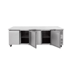 TABLE RÉFRIGÉRÉE POSITIVE 4 PORTES DESSUS CENTRAL PROF. 600 2