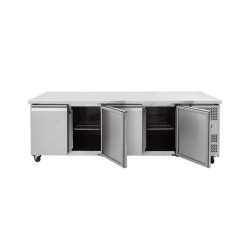 TABLE RÉFRIGÉRÉE POSITIVE 4 PORTES DESSUS CENTRAL PROF. 700 2