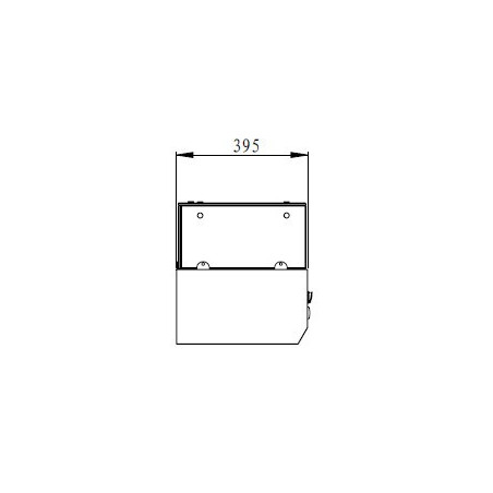KIT RÉFRIGÉRÉ VITRÉ À POSER CAP. 5 BACS GN1/3 + 1 BAC GN1/2
