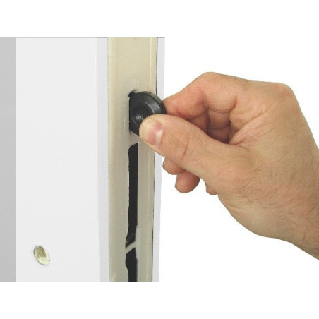 Chambre froide positive 1700x2000 panneaux avec rayonnage avec groupe fournis