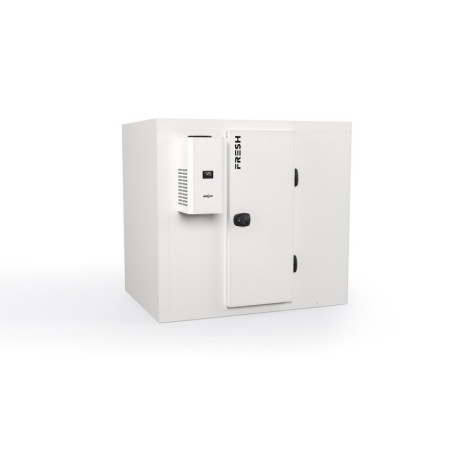 Chambre froide positive 2000 x 2000 - rayonnage et groupe fournis