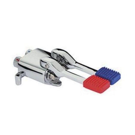 Robinet à pedale pour eau chaude et froide avec mitigeur