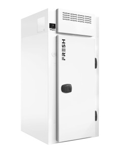 Mini chambre froide négative inox démontable avec kit étagères