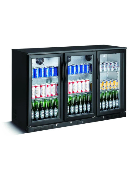 ARRIERE BAR 3 PORTES BATTANTES VITREES