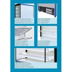 Vitrine Long..866 ouverte réfrigérée compact tout inox cronus plus 2