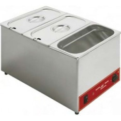 Bain marie électrique GN 1/1 sans robinet à poser