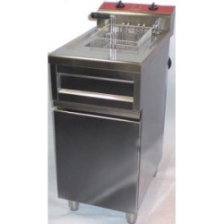 Friteuse 9 litres monobloc sur coffre avec vidange incorporée 2