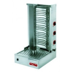 Doner kebab électrique 22/25 kg - 3 zones résistances blindées