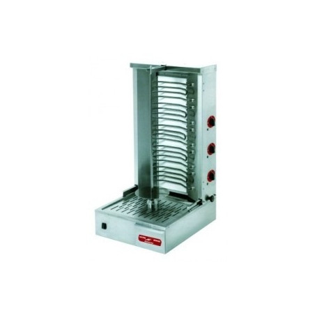 Doner kebab électrique 38/40 kg - 4 zones résistances blindées