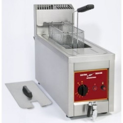 Friteuse 8 litres gaz avec vidange à poser 2