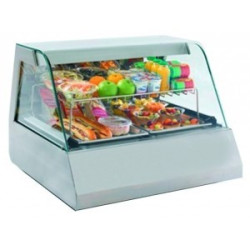 Vitrine réfrigérée de comptoir capacite 2 GN 1/1 2