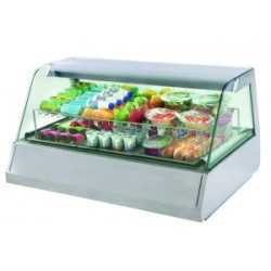 Vitrine réfrigérée de comptoir capacite 3 bacs GN 1/1 2