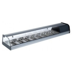 Vitrine spéciale tapas 6 bacs GN 1/3