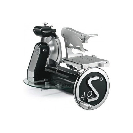 Trancheur professionnel - anniversario xl 300 noir sirman - capacité coupe : 270x240mm