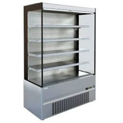 Vitrine Long.. 866 ouverte réfrigérée compact tout inox cronus