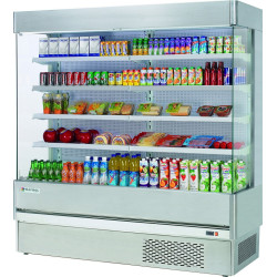 Vitrine Long.. 1935 ouverte réfrigérée compact tout inox cronus 2
