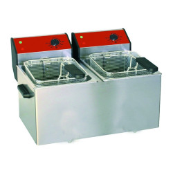 Friteuse double 2x5 litres à poser 2