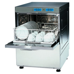 Lave-verres 1000 verres/h panier 350 x 350-adoucisseur incorpore