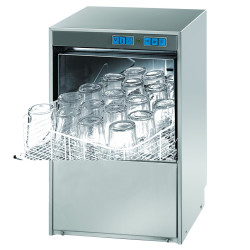 Lave-verres 1000 verres/h-panier 350 x 350 - pompe de vidange intégrée 2