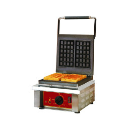 Gaufrier simple 1 moule liège 4 x 6 carrés - 2 gaufres