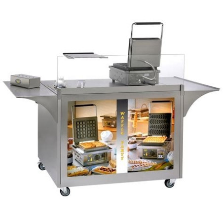 Meuble mobile concept gaufres crêpes