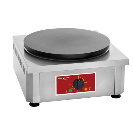 Crépière 1 plaque diametre 400 électrique