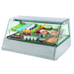 Vitrine réfrigérée de comptoir capacite 3 bacs GN 1/1