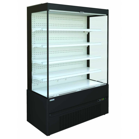 Vitrine Long.. 1935 ouverte réfrigérée compact tout inox cronus avec éclairage led
