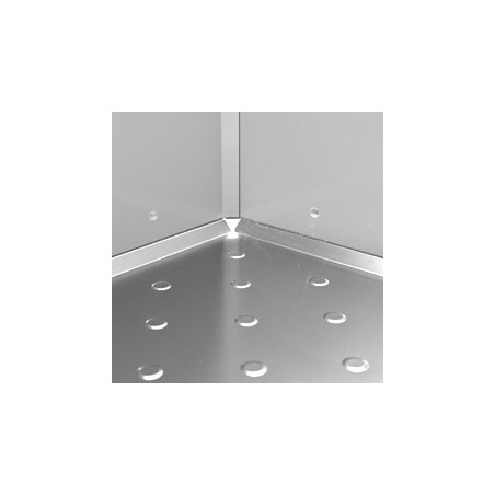 Mini chambre froide négative inox démontable avec kit étagères