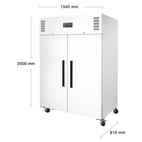 ARMOIRE RÉFRIGÉRÉE BLANCHE  2 PORTES 1200 LITRES
