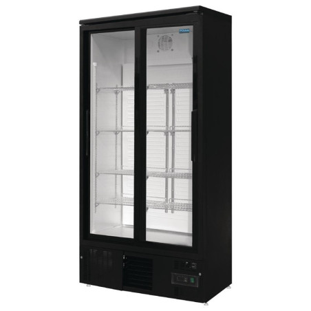 ARMOIRE A BOISSON DOUBLE PORTE COULISSANTE 490 L