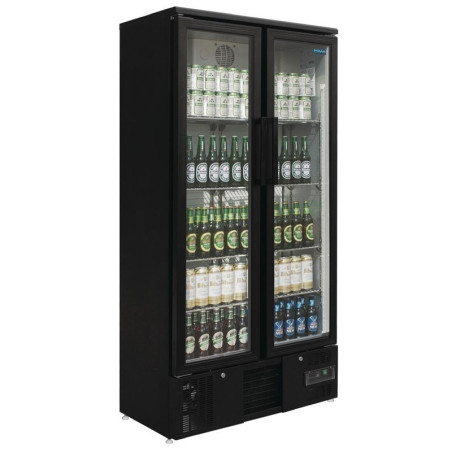 ARMOIRE A BOISSON DOUBLE PORTE COULISSANTE 490 L