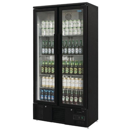 ARMOIRE A BOISSON DOUBLE PORTE COULISSANTE 490 L