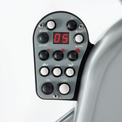 TRANCHEUR A JAMBON AUTOMATIQUE  DIAM. 350 -PALLADIO -VARIATEUR DE VITESSE -COMPTEUR -NETUNNO- 2