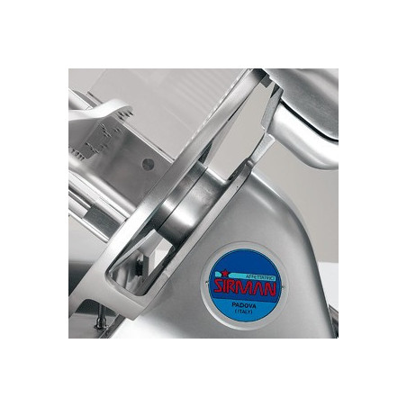 TRANCHEUR A JAMBON AUTOMATIQUE  DIAM. 350 -PALLADIO -VARIATEUR DE VITESSE -COMPTEUR -NETUNNO-