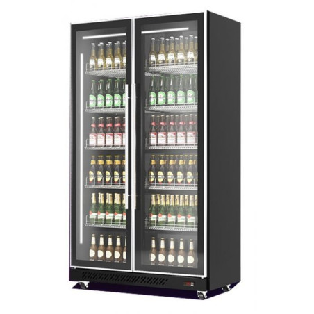 ARMOIRE REFRIGEREE A BOISSONS 2 PORTES VITREES